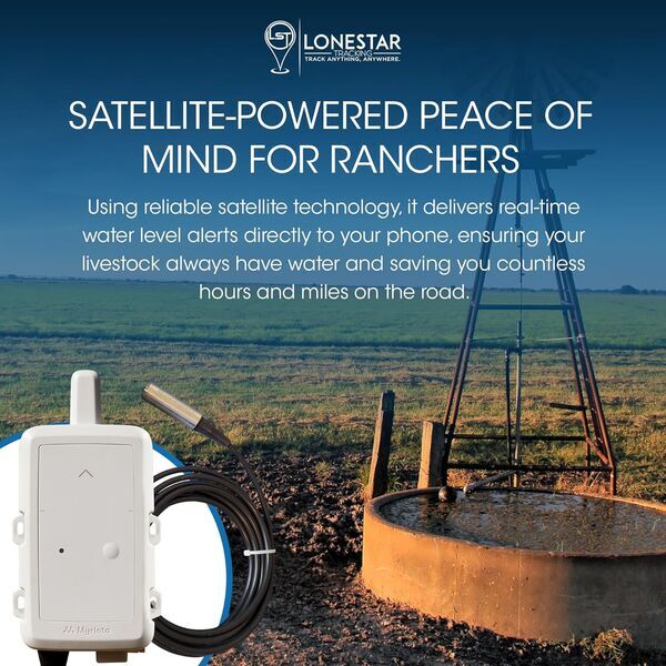 Satellite-powered peace of mind for ranchers - real-time water level alerts with Myriota satellite technology