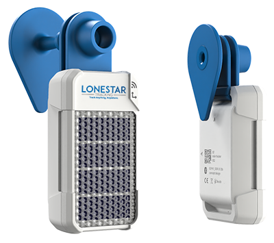 GPS Cattle Ear Tag - Compact solar-powered satellite tracker